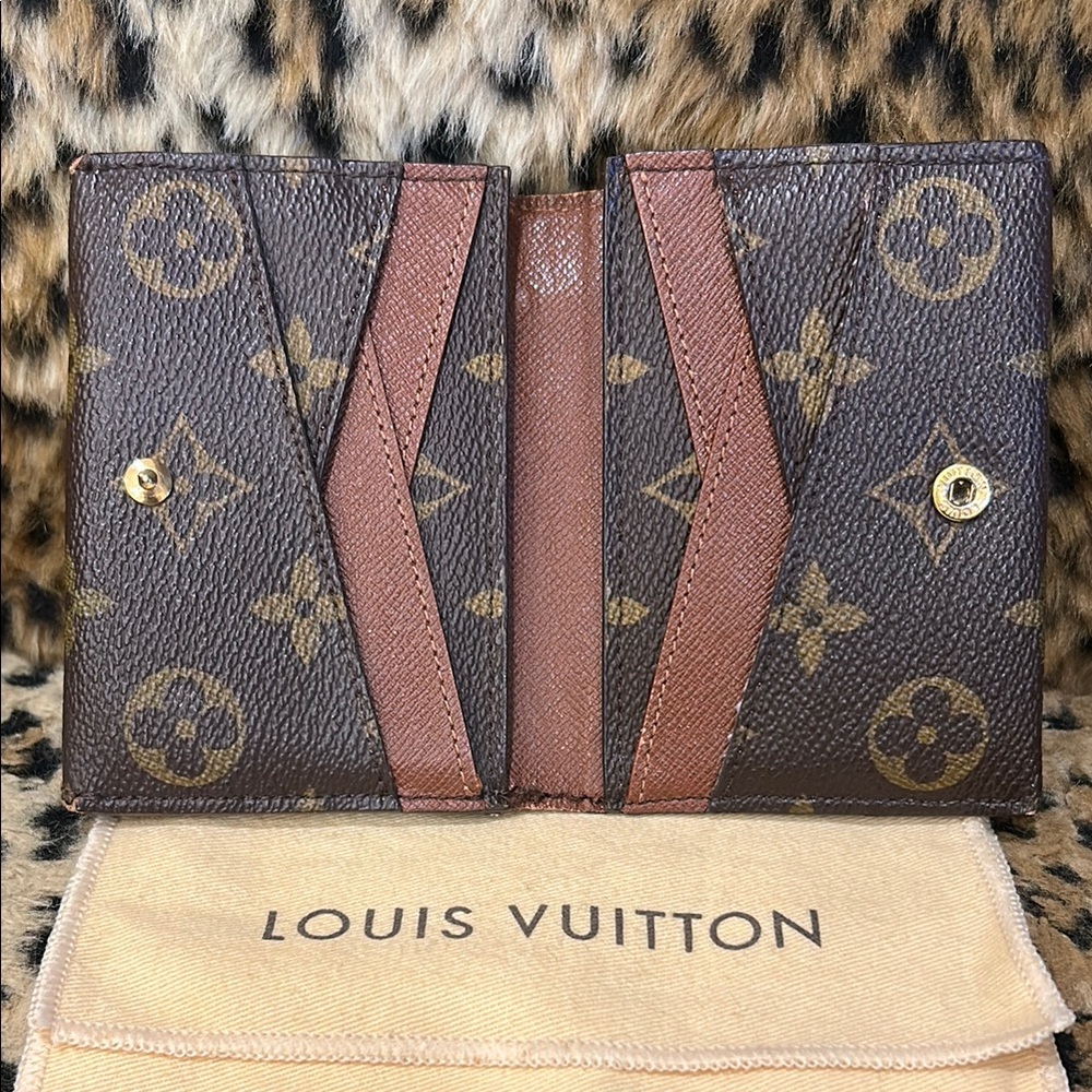 Louis Vuitton Monogram Compact Origami Wallet with Dust Bag PROJECT - Picture 12 of 16